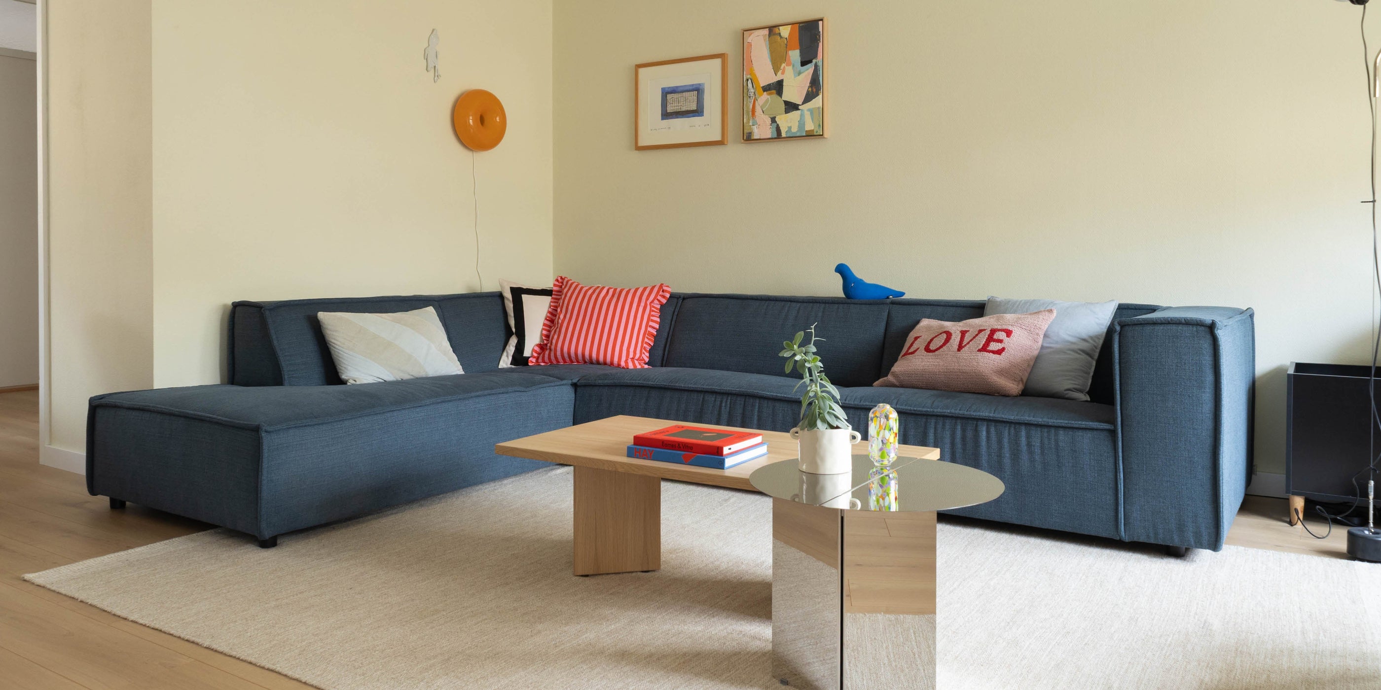 Een kleurrijk interieur met Scandinavische invloeden Een kleurrijk interieur met Scandinavische invloeden