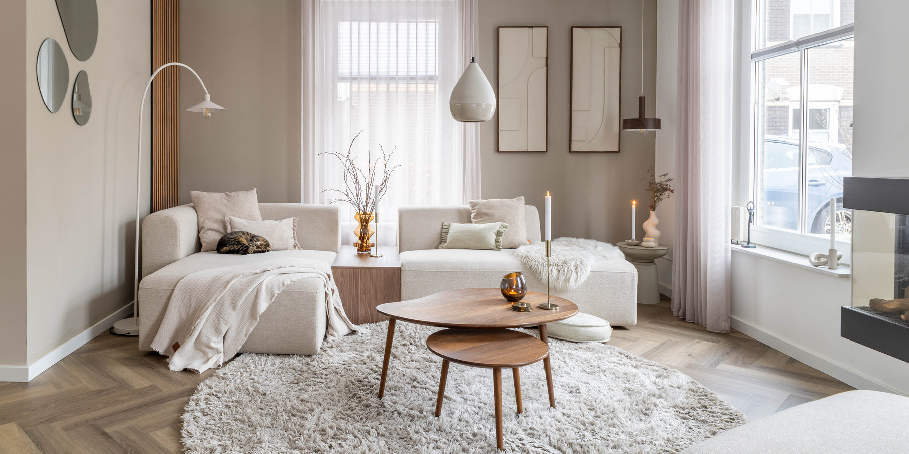 Elementenbank Finn By SIDDE - warm minimalistisch interieur  Elementenbank Finn By SIDDE - warm minimalistisch interieur