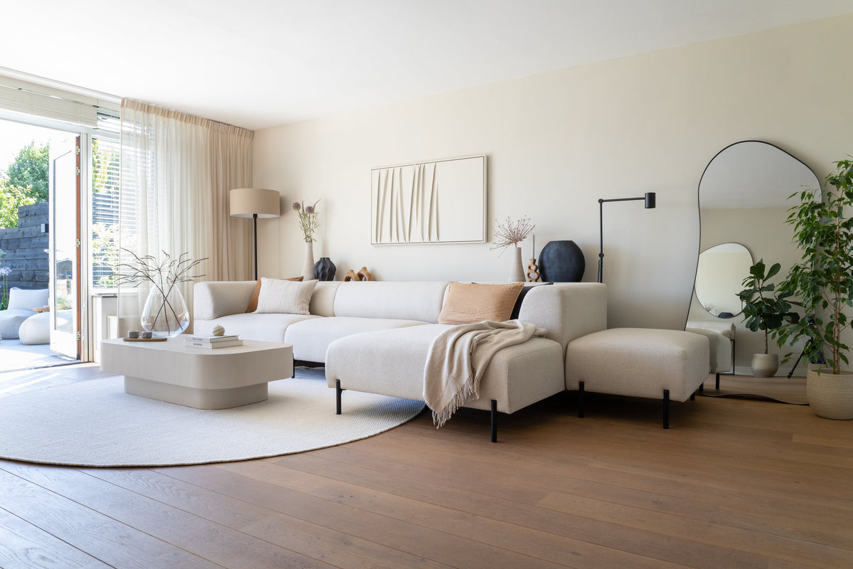 Warm Scandinavisch interieur