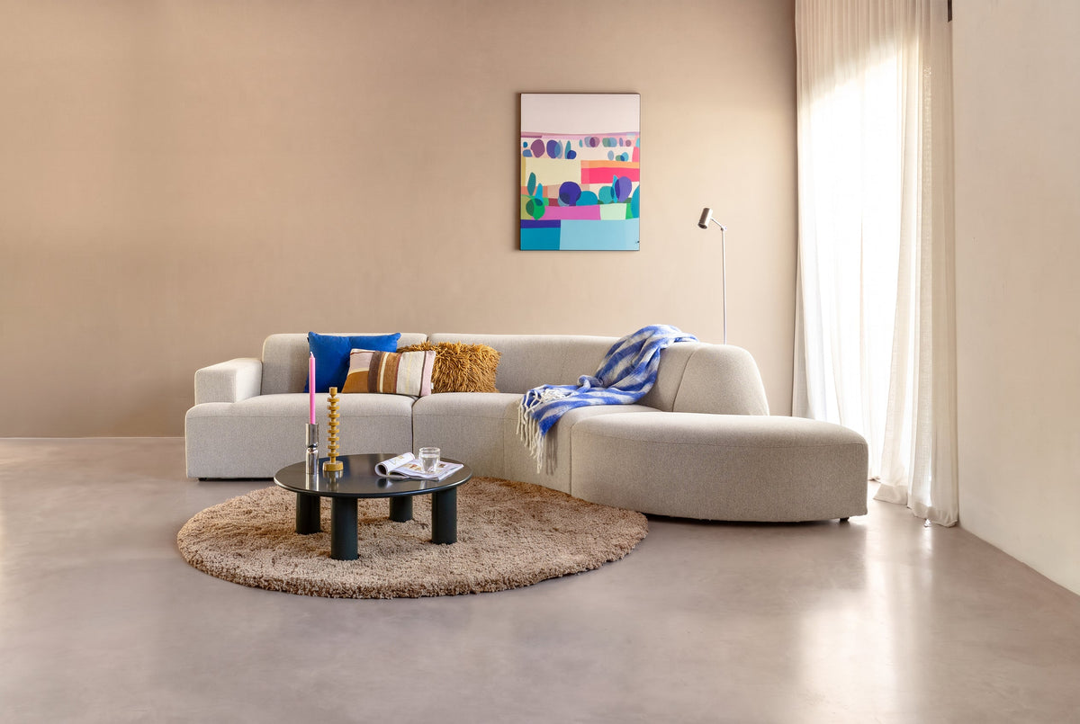 Scandinavisch interieur met kleur